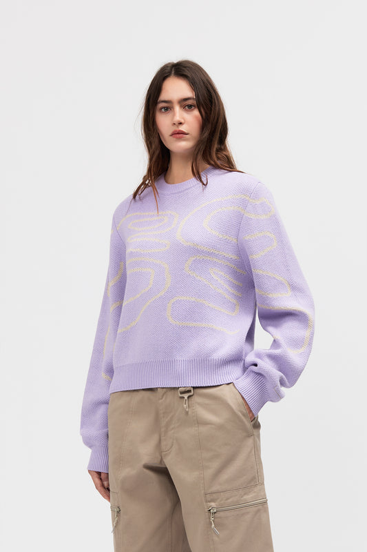 Stack Logo Knit Sweater - CK