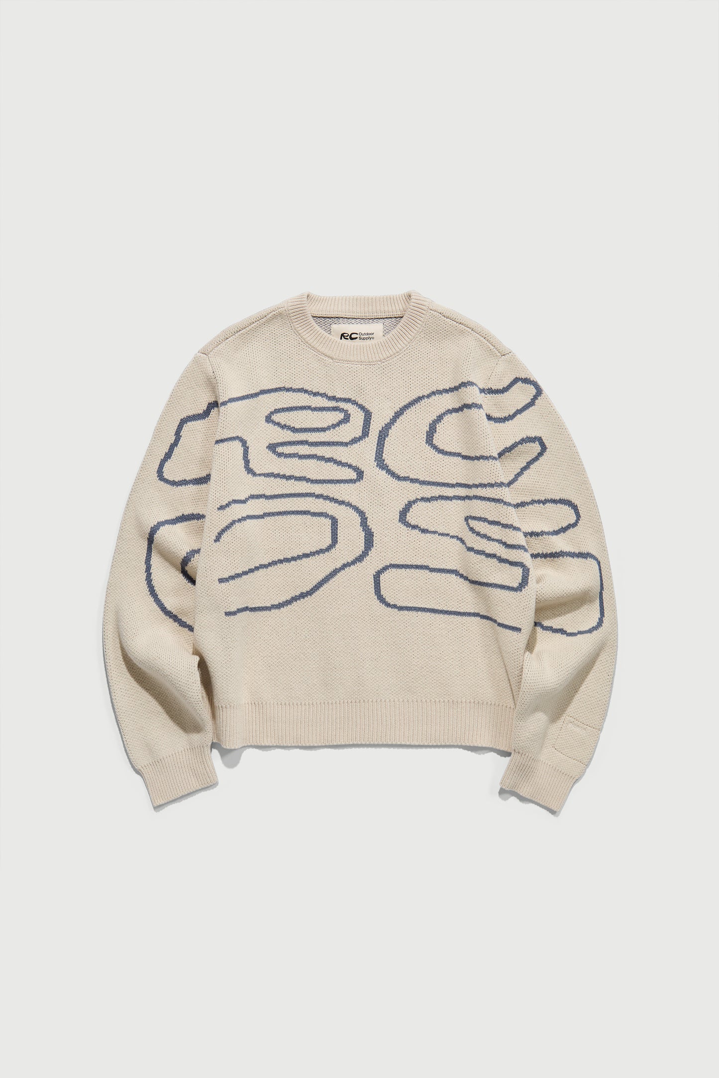 Stack Logo Knit Sweater - CK