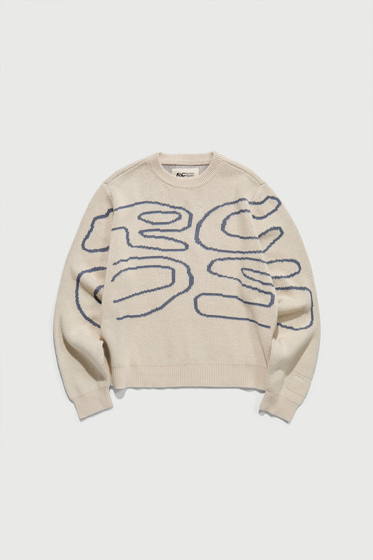 Stack Logo Knit Sweater - CK