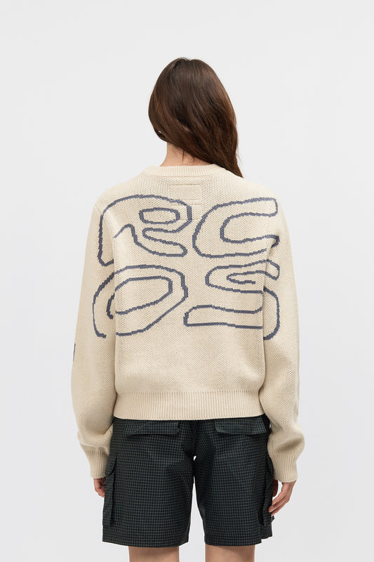 Stack Logo Knit Sweater - CK