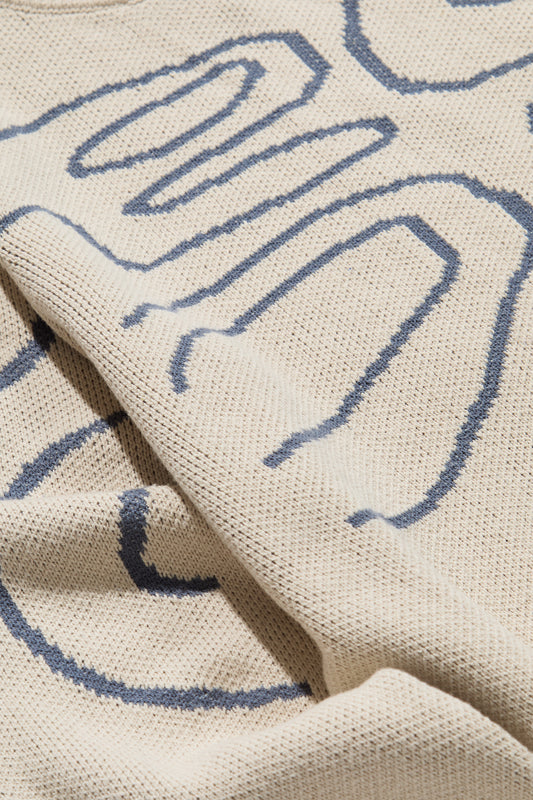 Stack Logo Knit Sweater - CK