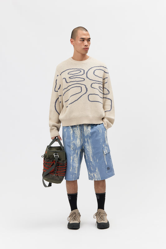 Stack Logo Knit Sweater - CK