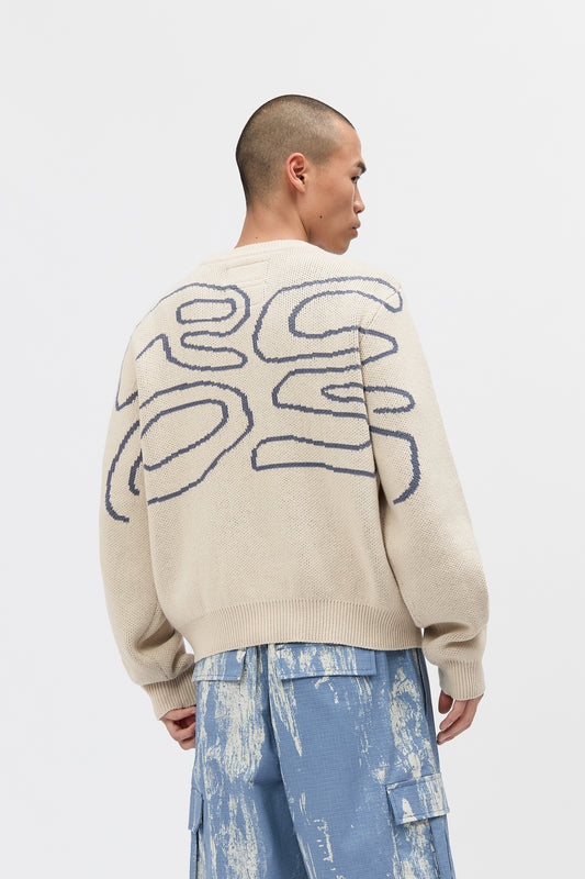 Stack Logo Knit Sweater - CK