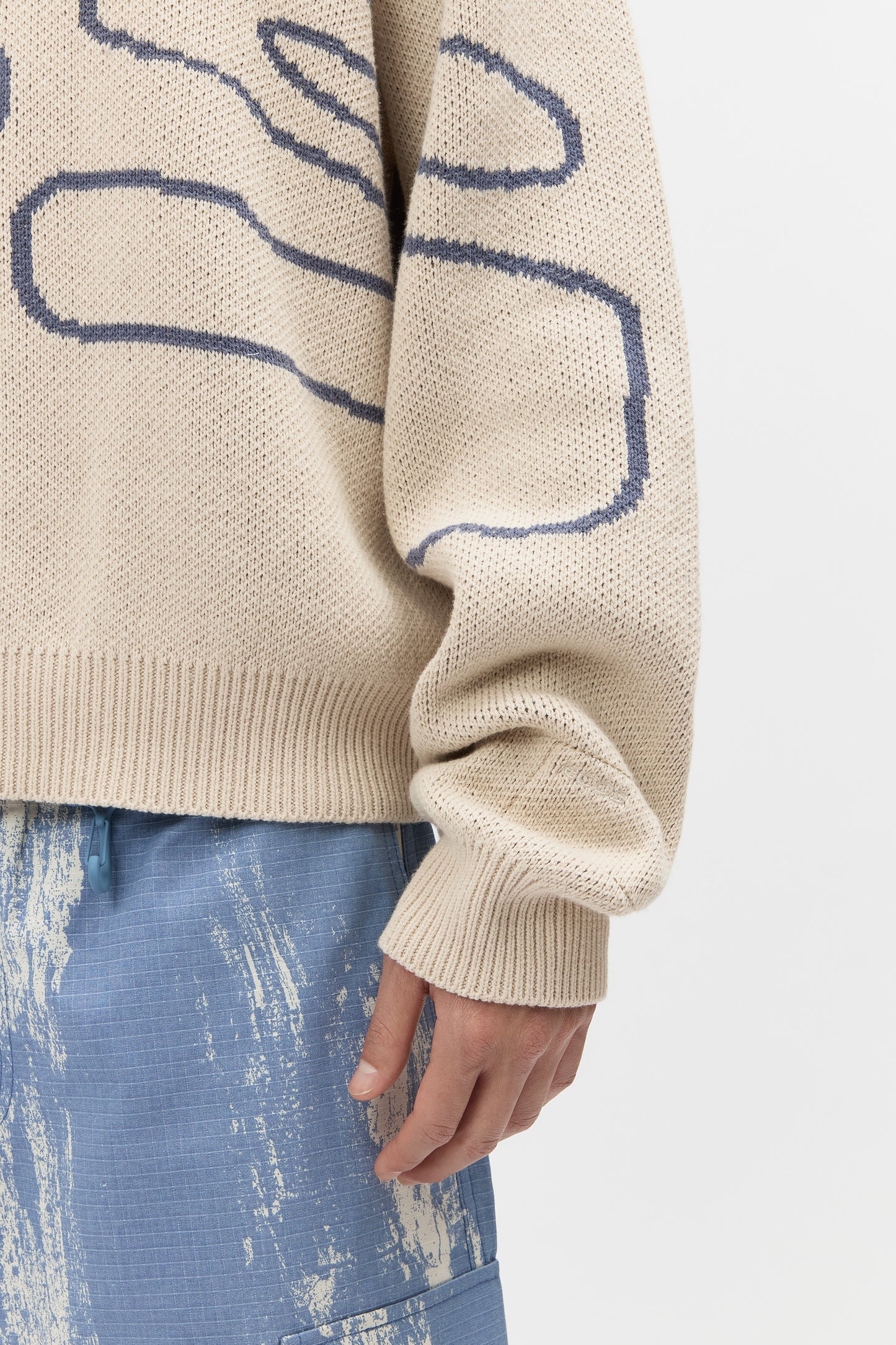Stack Logo Knit Sweater - CK