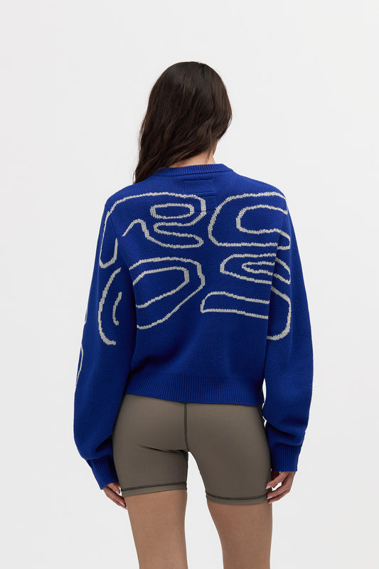 Stack Logo Knit Sweater - CK