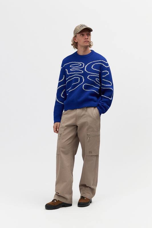 Stack Logo Knit Sweater - CK