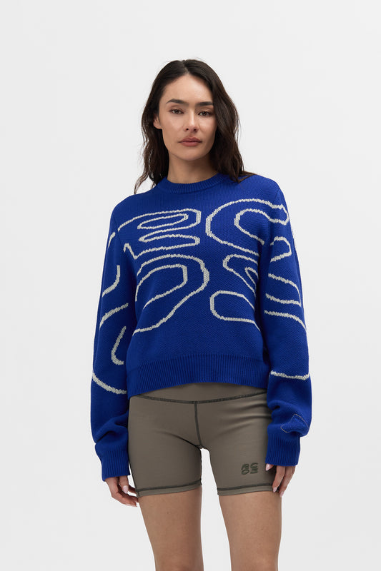 Stack Logo Knit Sweater - CK