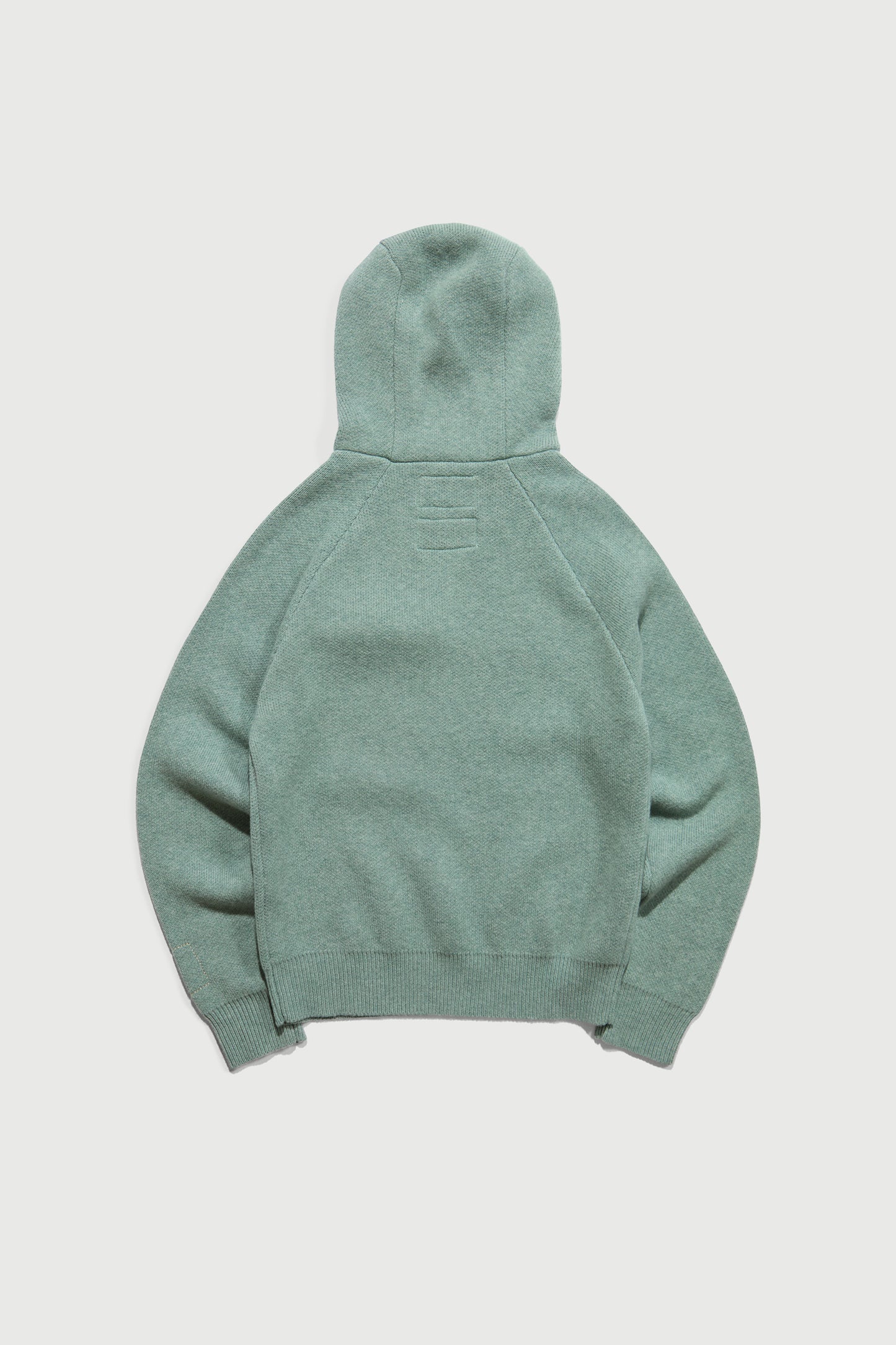 Hooded Quarter Zip Sweater - MW