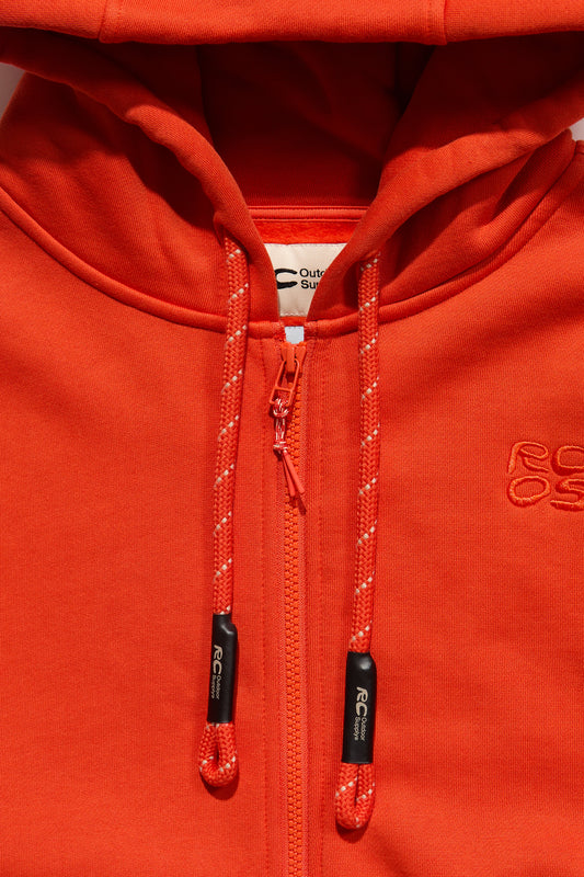 Stack Logo Full Zip Hoodie - CF