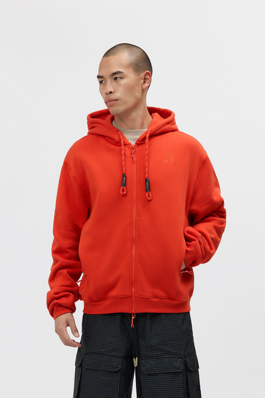 Stack Logo Full Zip Hoodie - CF