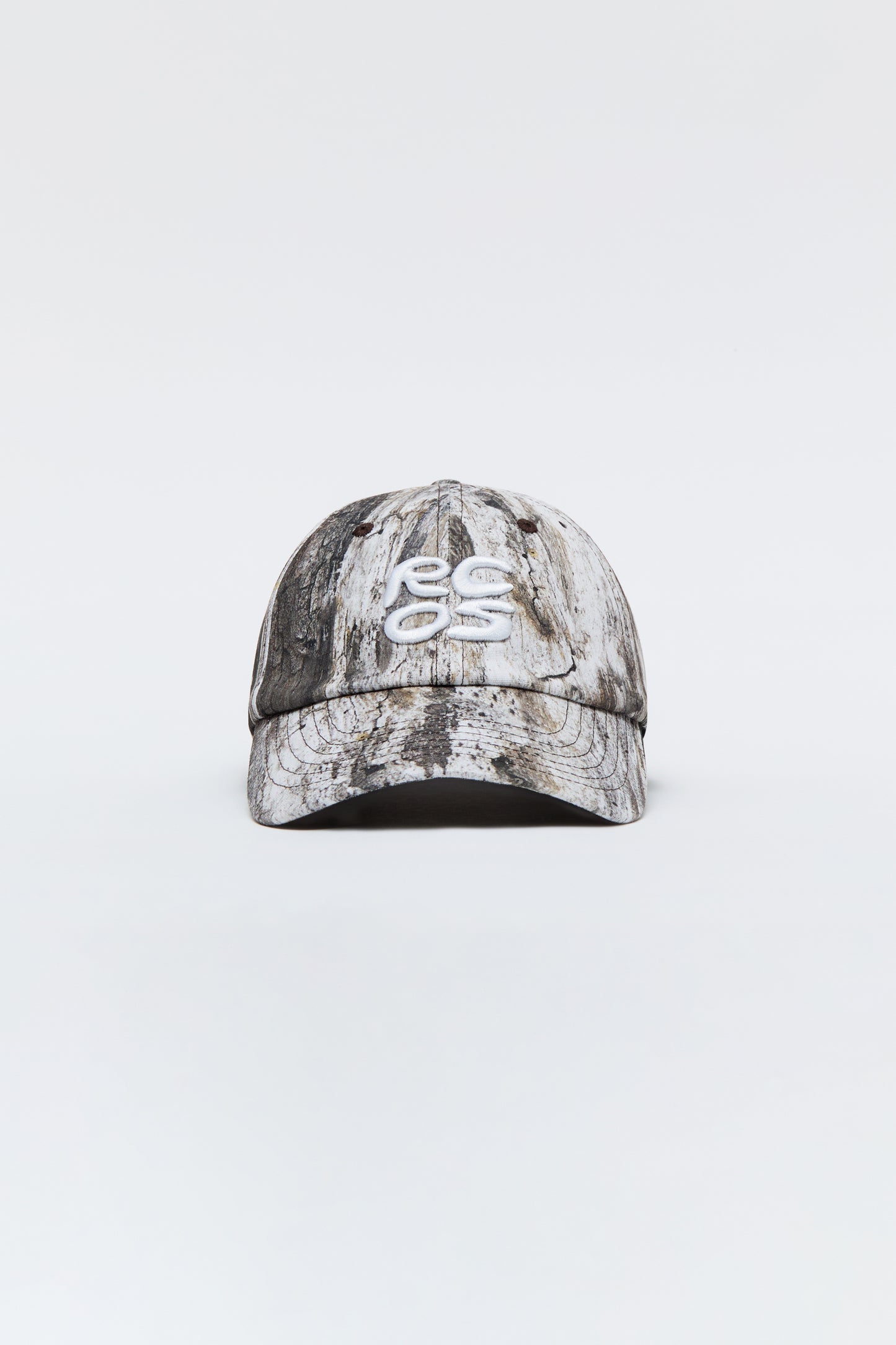 Cotton Stack Logo Hat in Tree Bark Camo