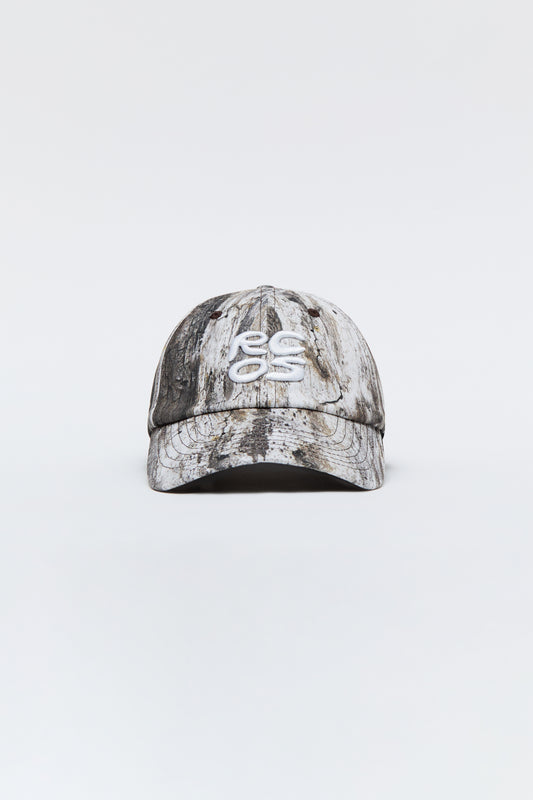Cotton Stack Logo Hat in Tree Bark Camo