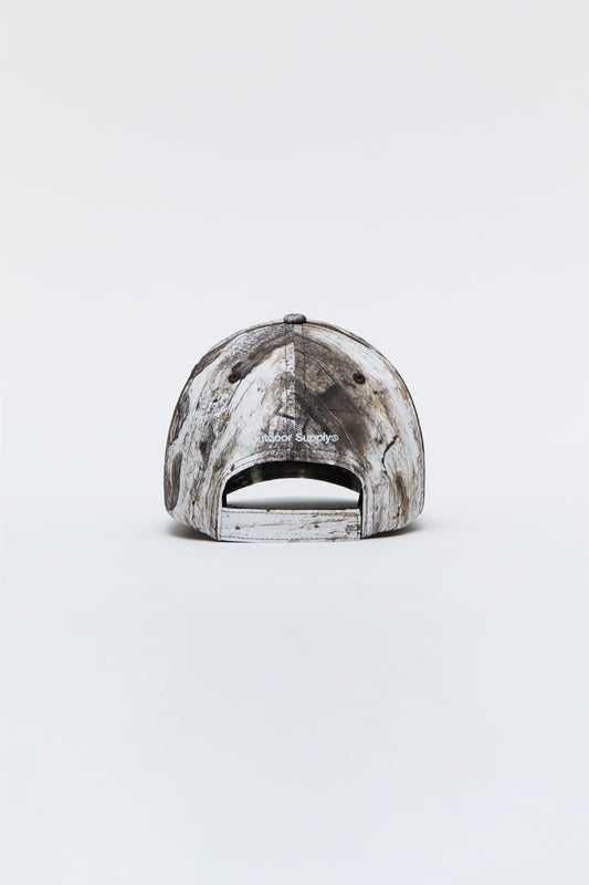 Cotton Stack Logo Hat in Tree Bark Camo